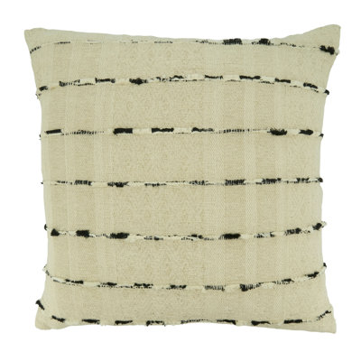 Striped Poly-Filled Throw Pillow