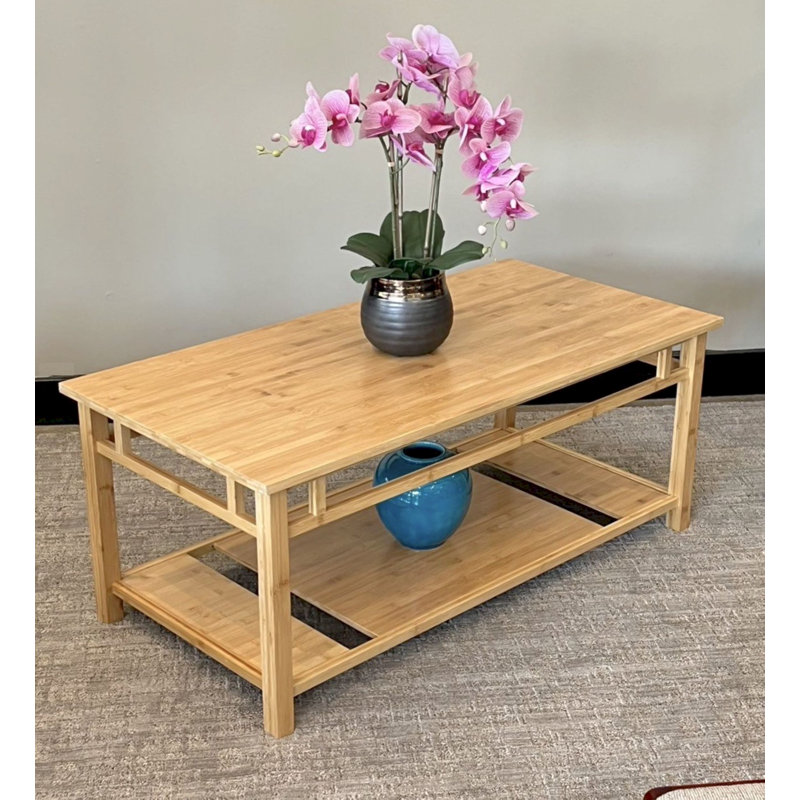 Table basse avec tablette inférieure Zen