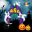 Haut gonflable arche du château d'Halloween