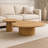 Nonee Solid Wood Nesting Coffee Table-293074597