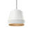 Bronx Medium Base Pendant - 14'' Dia. - White-1829848047-1829848049