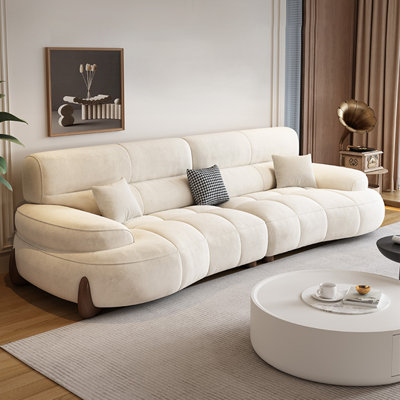 Coussin blanc modulaire 100% polyester