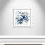 Indigo Garden I - peinture encadrée-59377171-59377182