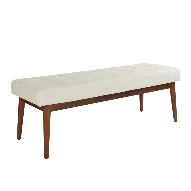 Banc rembourré Batel, Lin