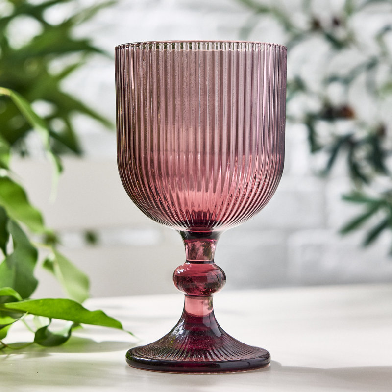 Arbnore Drinking Glass Set, Pink