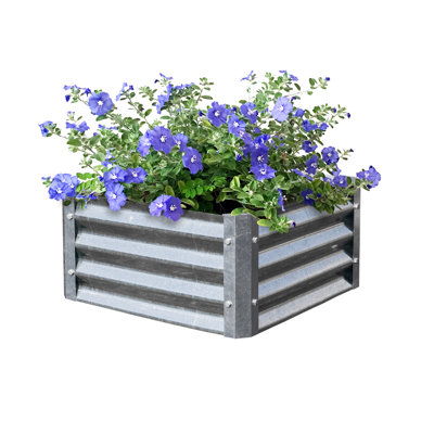 Jamil Metal Raised Garden Bed