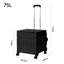 Durrah 93cm H x 44.5cm W Utility Cart with Wheels-2034024974