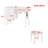 Makeup Vanity Desk Dressing Table with Stool,USB Port-110845027