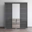 Armoire grise 3D 71 "avec miroir Aria-826026348