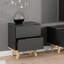 Cadee 46 cm W Bedside Table