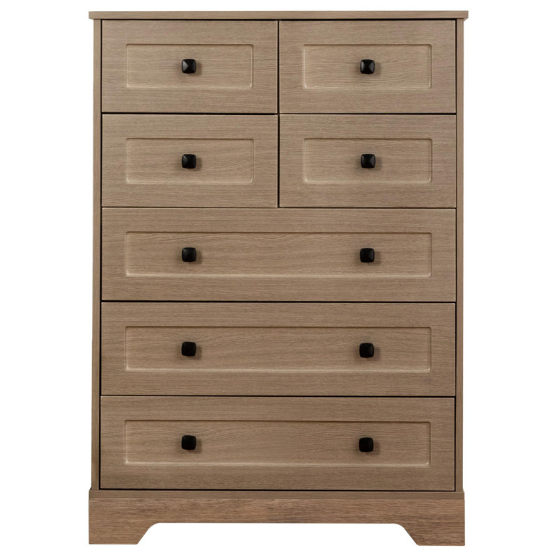 31.5 cm W Chest of 7 Drawers, Grey