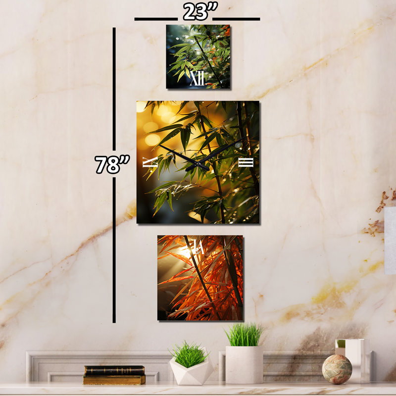 Ellalouise Metal Wall Clock