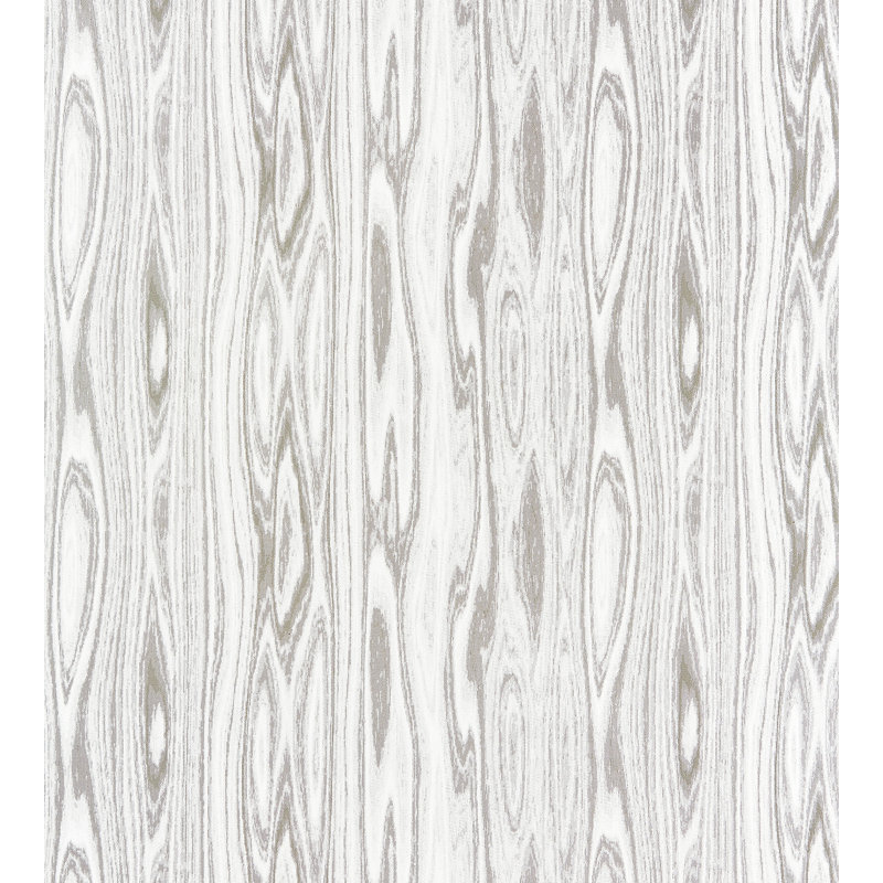 Merchante Faux Bois Weave Fabric, Ash