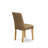 3 Piece Table Set contain A Modern Kitchen Table and 2 Brown Textured Polyester Fabric Mid Century Chairs, Oak-2922350-1932208-39344688