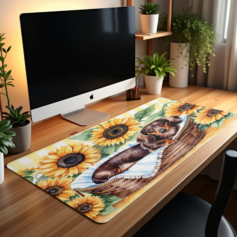 Polyester Desk Pad, 31.5x15.5