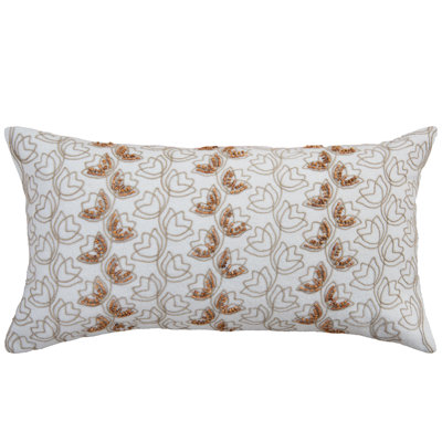 Cotton Felted  Filled Throw Pillow