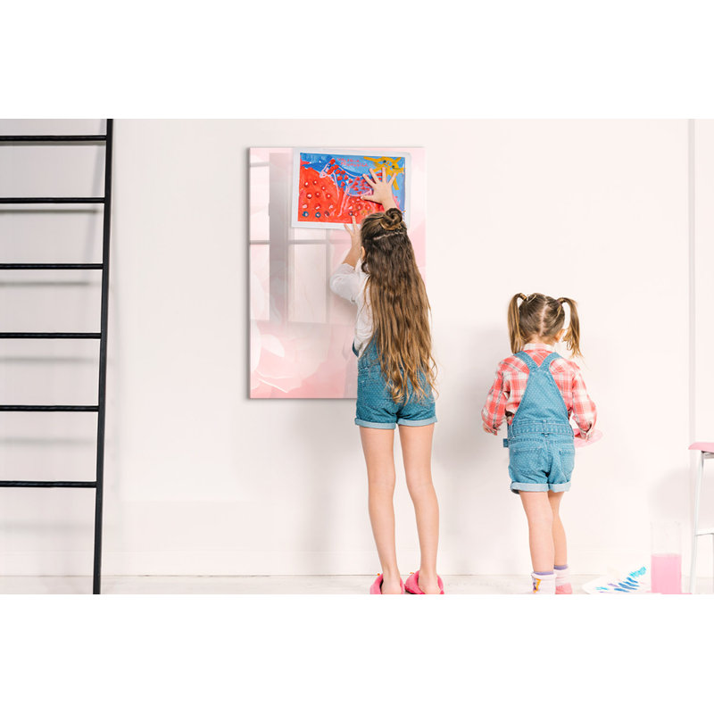 Magnetic Glass Photo Memo Board