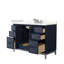 Ensemble de meuble-lavabo simple autoportant 48 po avec plateau en quartz Marlena-98117926-92723820-92723818