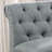 Upholstered Tufted Fine Polyester Chair Loveseat Sofa Bench with Armless Design Easy Assembly for Living Room Bedroom-690865669