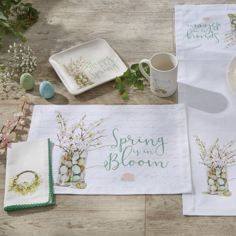  Spring In Bloom Napkin Set of 4