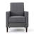 Button Tufted Upholstered Manual Push-Back Recliner-1795115478
