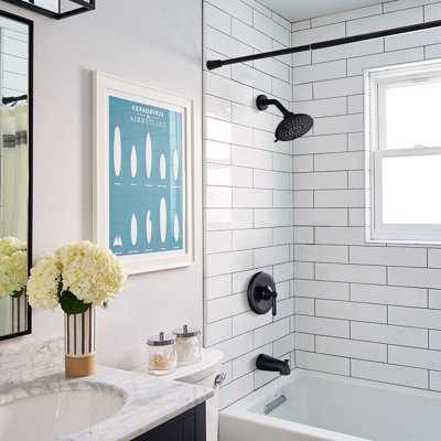 Tub & Shower Faucet with Rough in-Valve