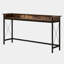 Table de canapé avec prise électrique, console, table de chevet