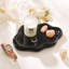 Plateau à bijoux en céramique, porte-meuble-lavabo décoratif et porte-bagues pour commode ou table de chevet-129200227