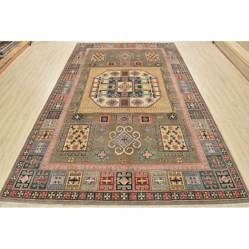 Hand Knotted Wool Oriental Indoor Rug