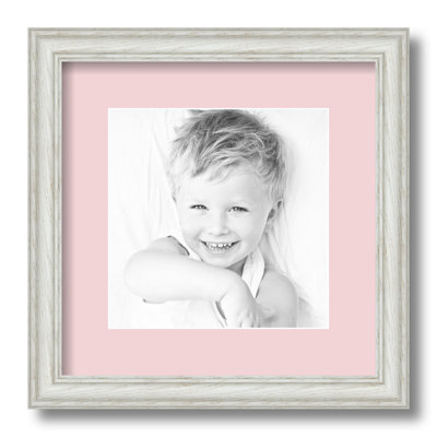 Wood Matte Picture Frame with Mat