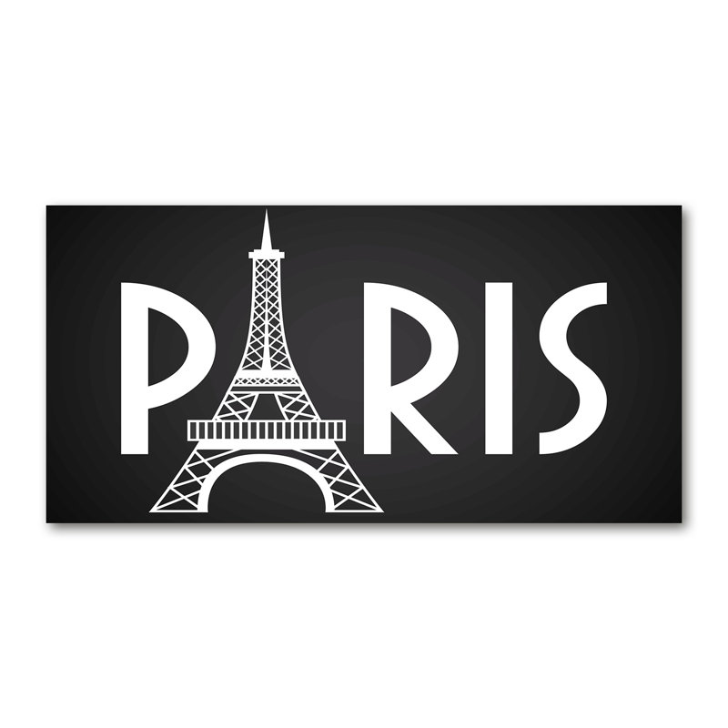 Paris - Wrapped Canvas Print