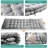 Upgrade Zero Gravity Chair with Removable Seating Cushion, Armrest Mat, Headrest & Tray