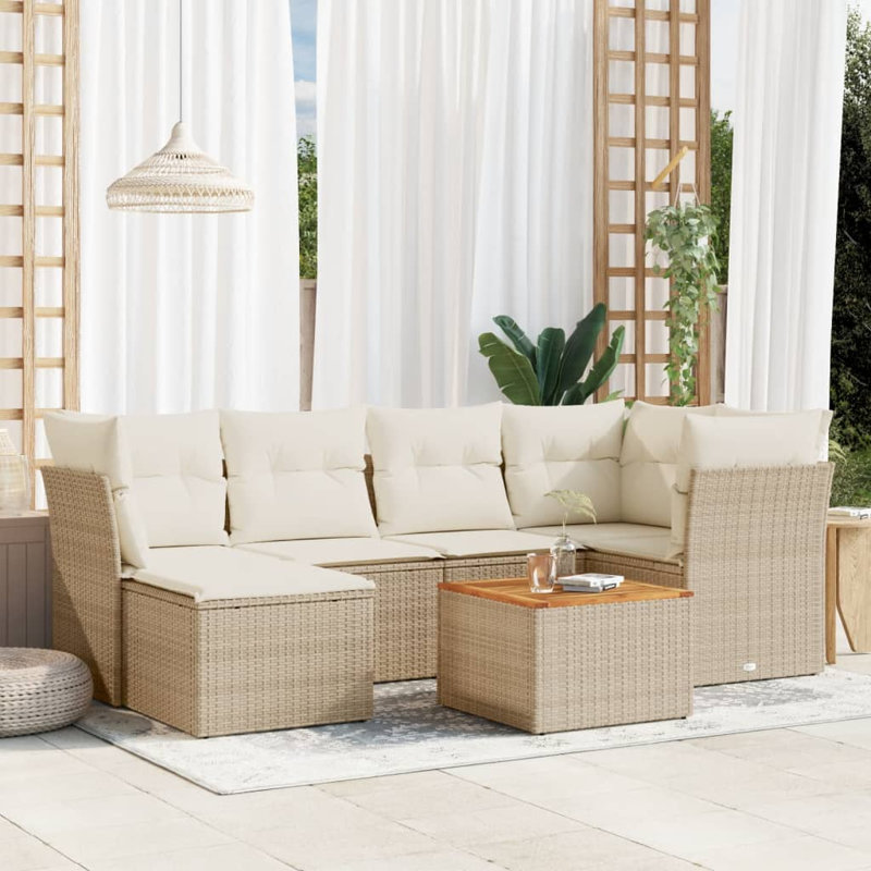 Ensemble de canapé de jardin Vidaxl