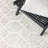 Restoration Vintage Hand Tufted Viscose/Wool Geometric Rug in Ivory-1086682119