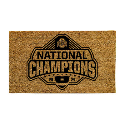Ohio State University CFP National Champions 2025 Coir Mat, One Color