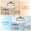 Ventilateur de plafond à intensité variable 28 po avec lumières DEL et télécommande Flyn