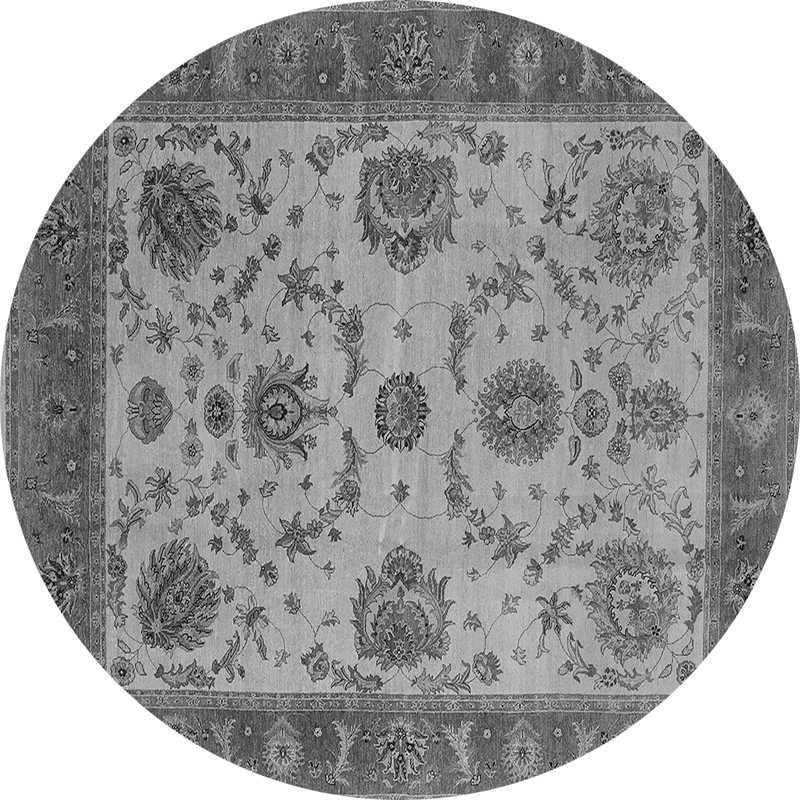 Oktavia Performance Oriental Indoor Rug, Round 3'