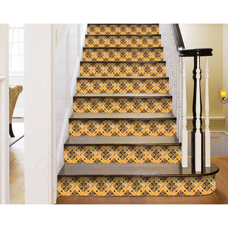 Carrelage mosaïque auto-adhésif en vinyle Rio, H 8 po x l 8 po x P 0,1 po