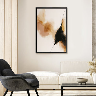 Art mural encadré abstrait rétro antique classique pour chambre à coucher