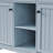 53Inch Large Kitchen Island With Drop Leaf,Power Outlet,Door Internal Storage Rack,Rolling Kitchen Cart On 5 Wheels With 5 Open Side Racks For Kitchen,Grey Blue(Two Packages)(Stools Not Included), Kitchen Island-898244404