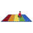 Kid Essentials Rainbow Blocks Area Rug-93676605