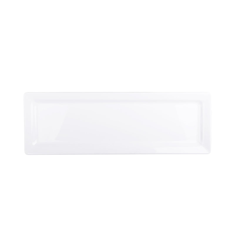 Elite Global Solutions Vogue Melamine Platter, 1.25" H x 21" W x 7" D