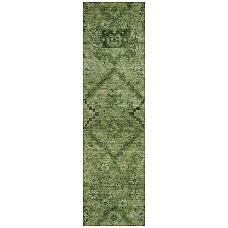  Malchow Non-Slip Indoor Door Mat, Runner 2'3" x 7'6"