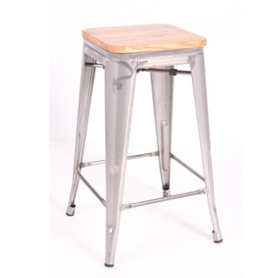 Adonis Metal Outdoor Stool