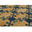 Tapis de la surface en laine bleu marine 5 pi 8 po x 8 pi 5 po main-of-kind noué la Ziegler