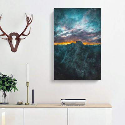 Mountains In California - Wrapped Canvas Painting