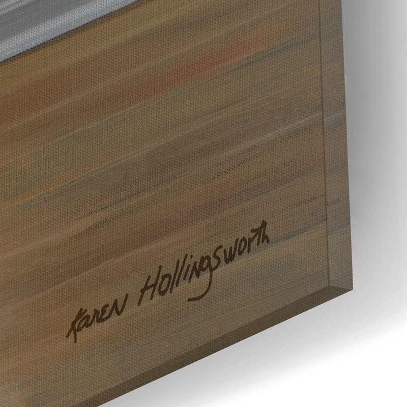 «Getaway» par Karen Hollingsworth, H 12 po x l 12 po x P 0,13 po