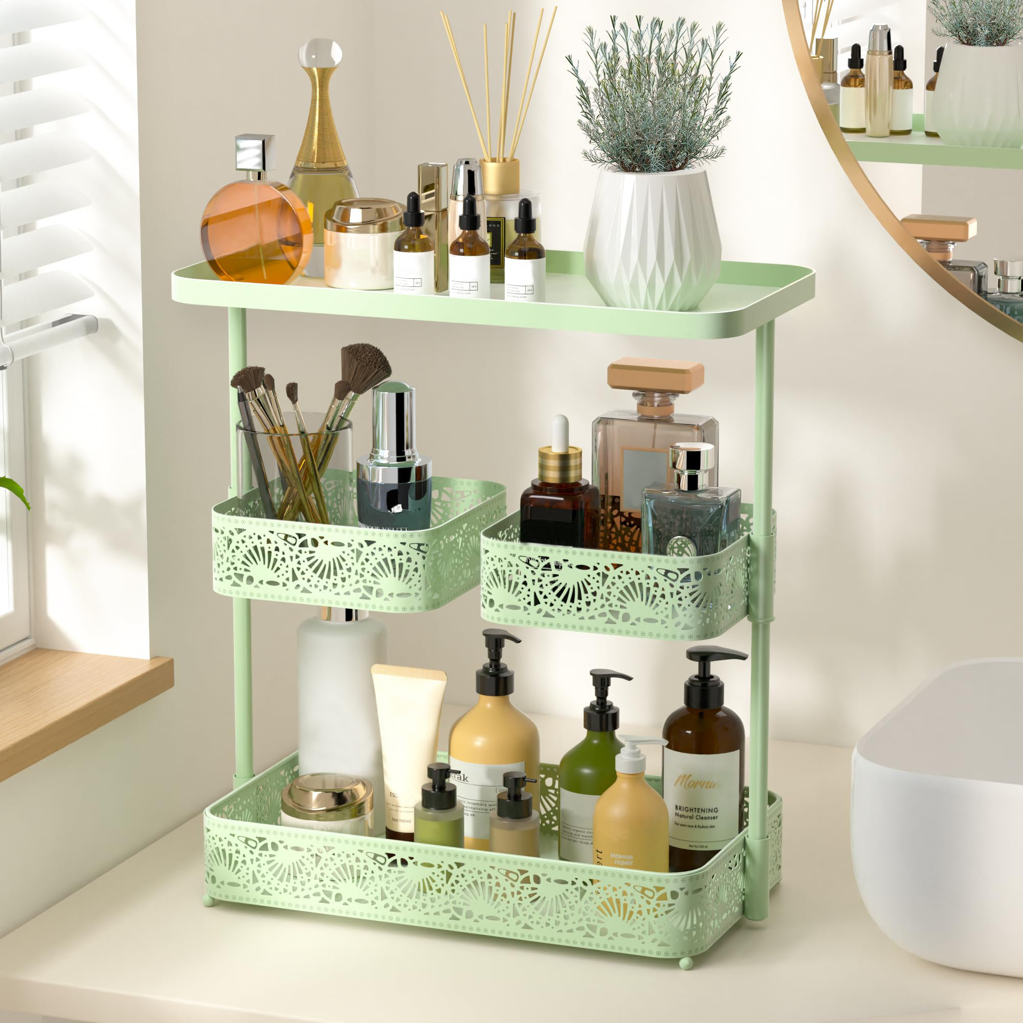 Organisateur De Maquillage En Bois Multicolo Avec Miroir Boîte De Rangement Cosmétique Avec 9 Tiroirs Pour Bijoux, Putains De Taires Assemblage De Bricolage 2024 Du 12,5 € | DHgate