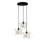 Luminaire suspendu en grappe à 3 lumières