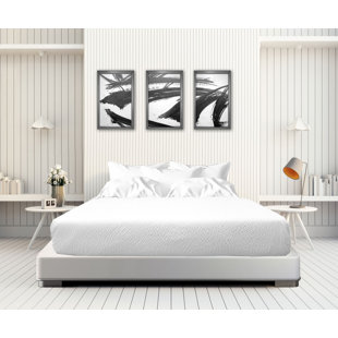 Drap-housse 100% polyester jacquard tissé froissé blanc par Rifz